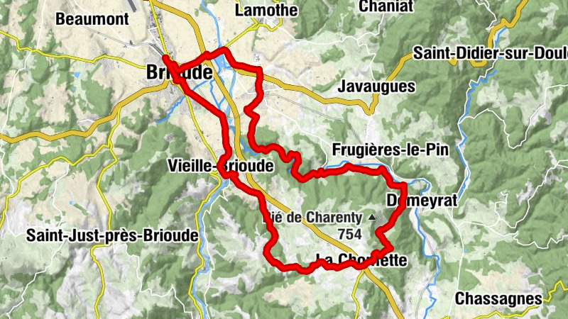 Brioude - Église Saint-Eutrope - Église Saint-Mary - Église Sainte-Anne