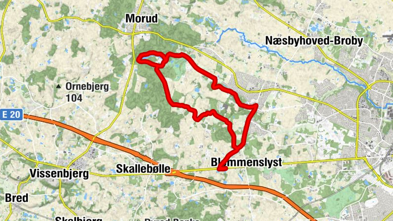 Odense Kommune - Ubberud Kirke - Holeskov - Langesø Skovkapel
