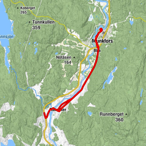 Munkfors kommun - Ransäter - Södra Stensdalen - Munkfors