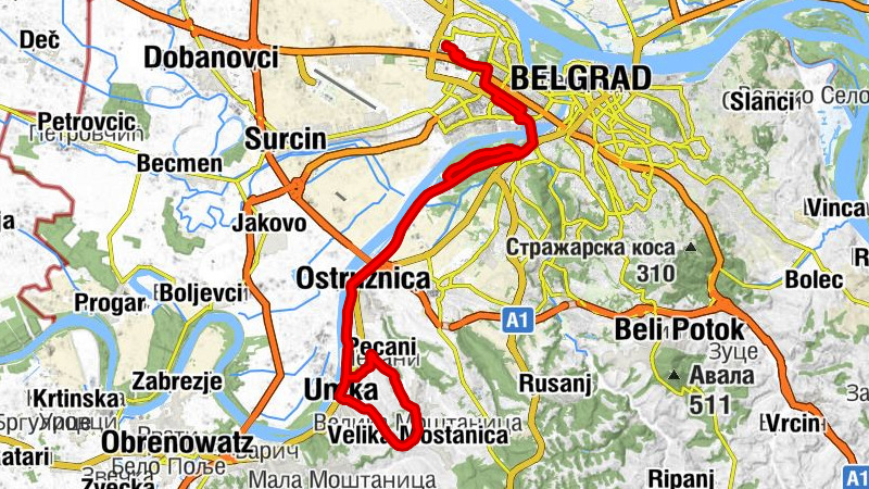 Железничка колонија - Mika Alas - Црква Преображења Господњег - Земун