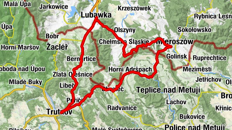 Lubawka - Przełęcz Ulanowicka - Kościół pw. Świętej Rodziny - kostel svaté Kateřiny