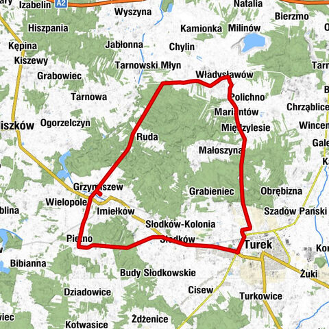 Grzymiszew - Gozdów - Monaco - Turek
