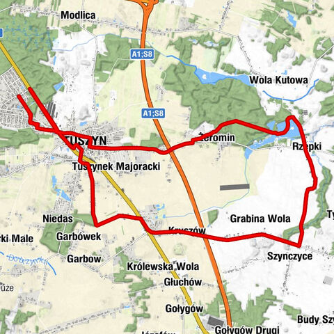 Kościół św. Krzysztofa - Tuszyn-Gościniec - Tuszyn - Żeromin