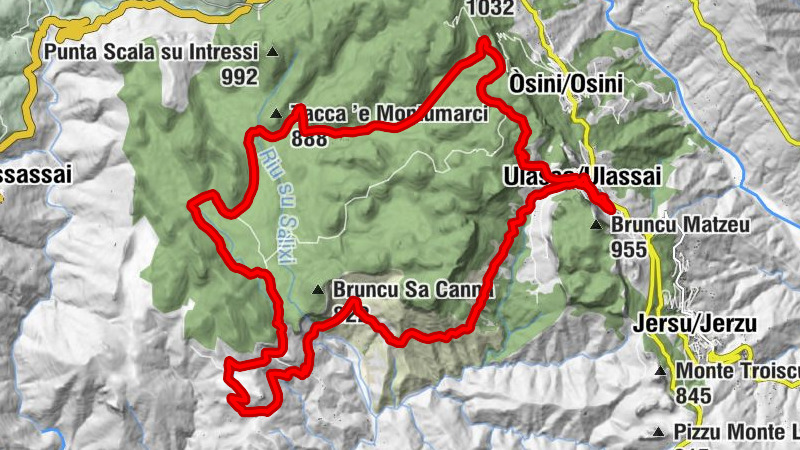 Ulassa/Ulassai - Risto-pub Ferro E Fuoco - Genna S'Armidda - Santa Barbara