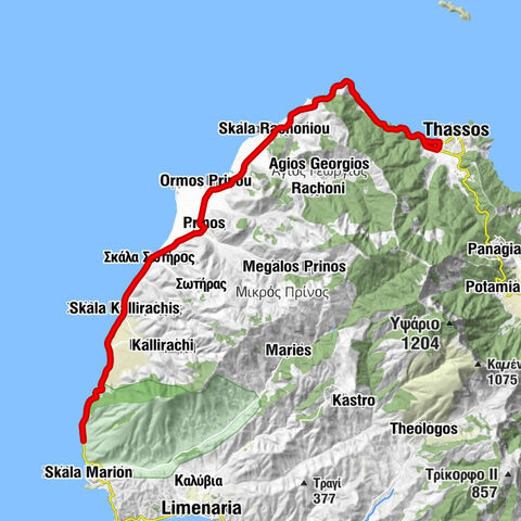 Θάσος - Παπαλιμάνι - Pefkospilia Taverna - Δήμος Θάσου