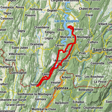 Charchilla - Chapelle Saint-Oyen - Montée de Lect - Église Saint-Nicolas