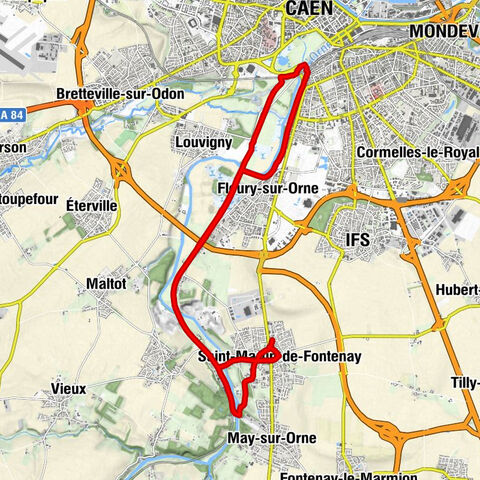 Saint-Martin-de-Fontenay - Saint-André-sur-Orne - Quartier de la Gare - Caen