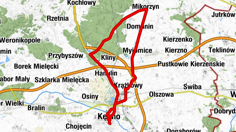 Kępno - Kościół pw. Matki Bożej Różańcowej - Kościół Ewangelicko-Augsburski - Kościół pw. św. Marcina