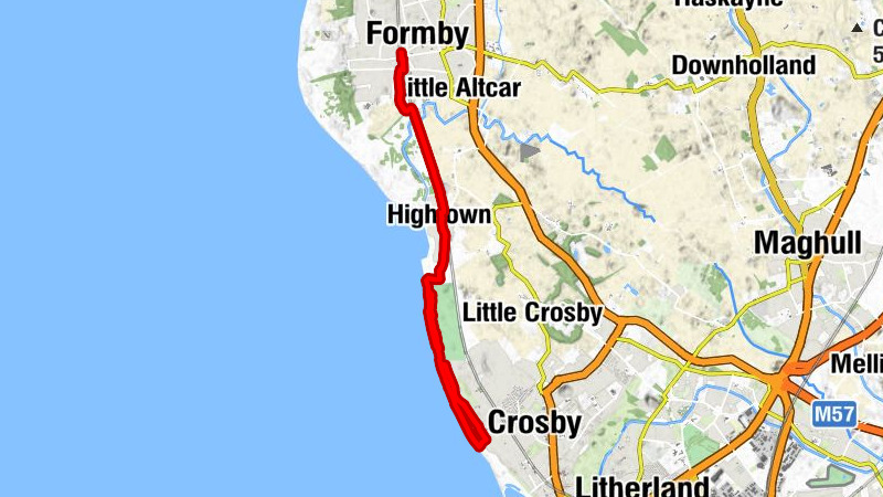 Formby - Hightown - Bootle