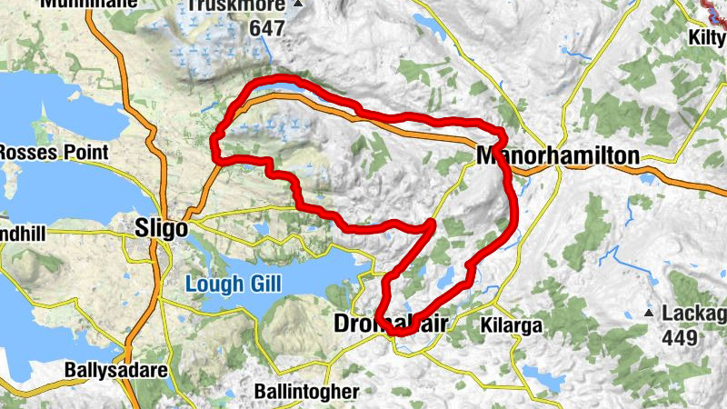 Dromahair - Lurganboy - Friarstown