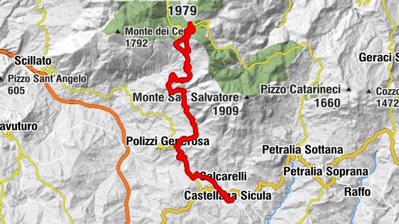 Dal Polito - Castellana Sicula - Portella Colla - Portella Arena