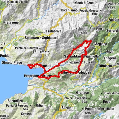 Chez Angèle - i Bagni - Église Saint-Sébastien - Église Saint-Sauveur