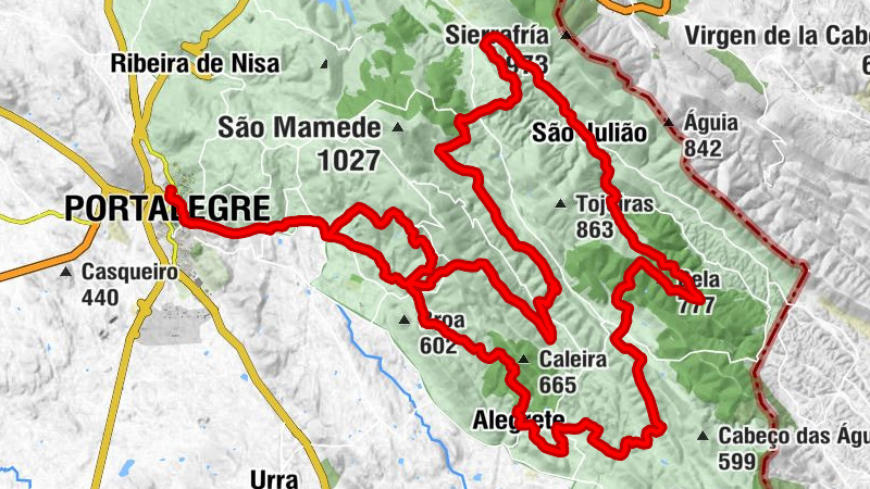 São Lourenço - Portalegre - Alegrete - Bela