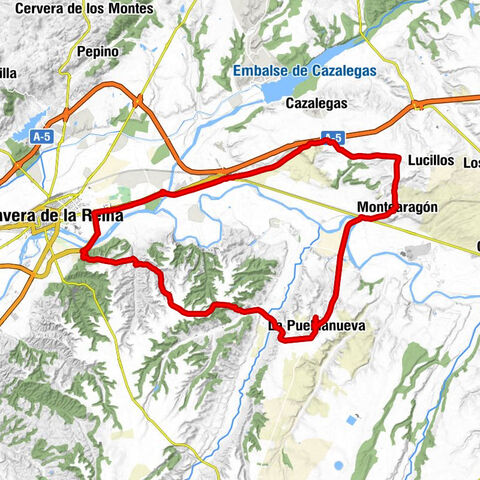 La Pueblanueva - Talavera de la Reina - Palomarejos - Montearagón
