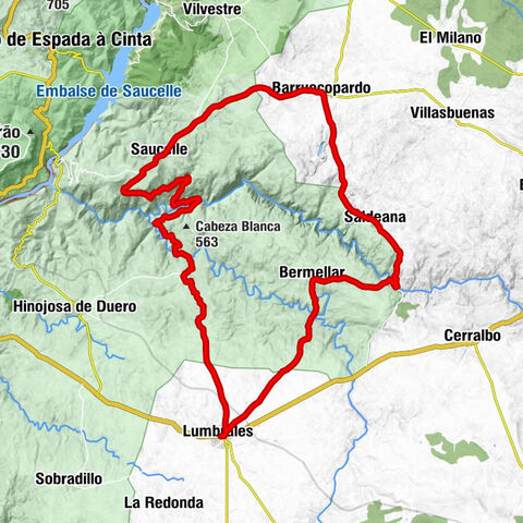 Lumbrales - Saucelle - Barruecopardo - Saldeana