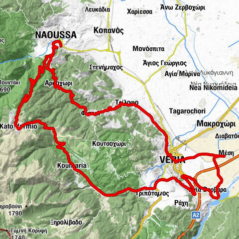 Μέση - Ναός Μεταμορφώσεως του Σωτήρος - Ευαγγελισμός της Θεοτόκου - Ιερός Ναός Αγίου Προκοπίου (14ος αι.)