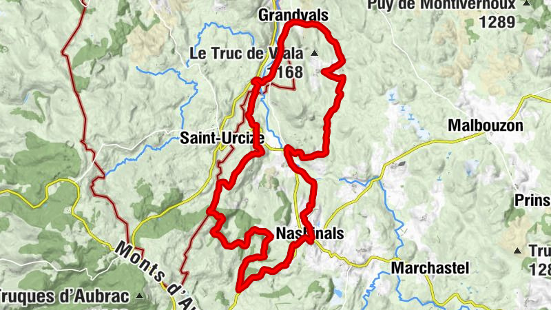 Nasbinals - Le Coustat - Bouchabès - Église Sainte-Marie