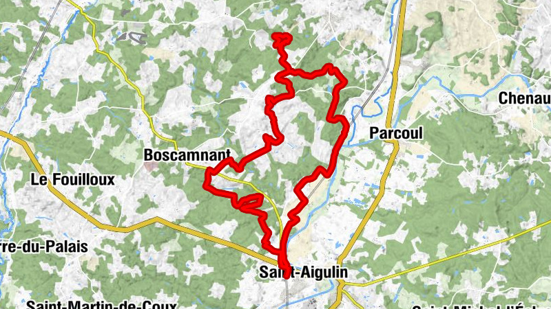 Saint-Aigulin-la-Roche-Chalais - Brandy - Chappert - La Genétouze