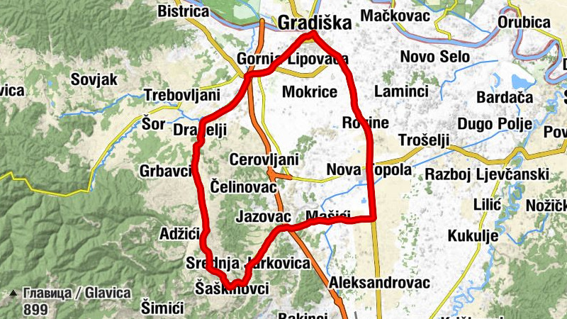 Gradiška - Selimija džamija - Džamija Čatrnja - Šibić begova džamija