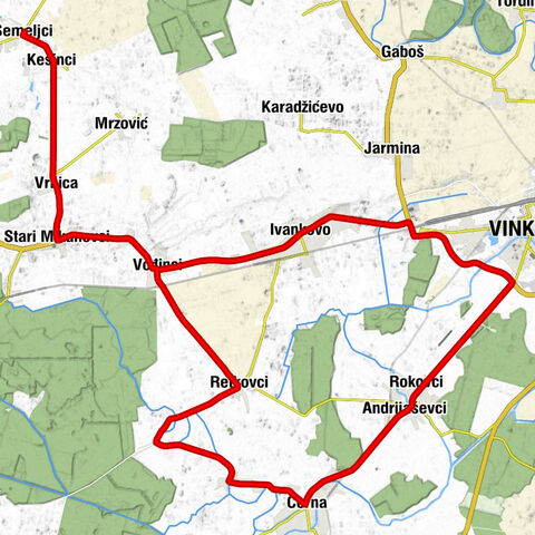 Semeljci - crkva Pohođenja Blažene Djevice Marije - crkva svetog Roka - crkva svetog Andrije