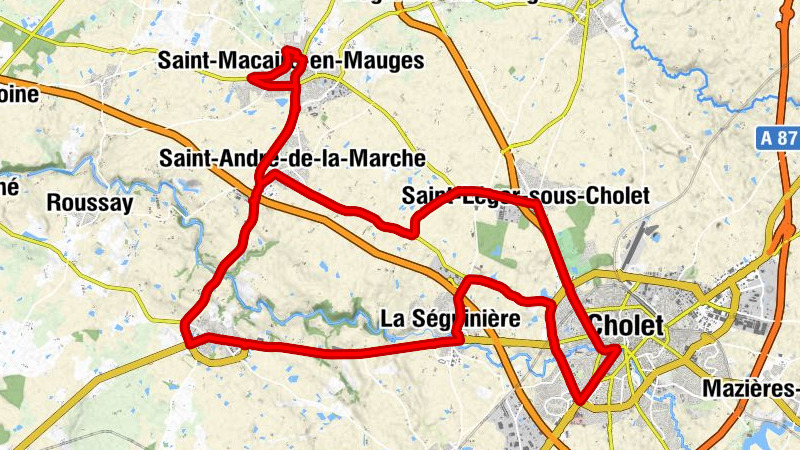 La Blouère - La Prairie - Cholet - La Censie