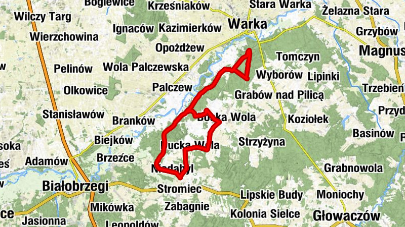 Kępa Niemojewska - Budy Grzegorzewskie - Kaplica szpitalna - Kościół pw. Matki Bożej Częstochowskiej