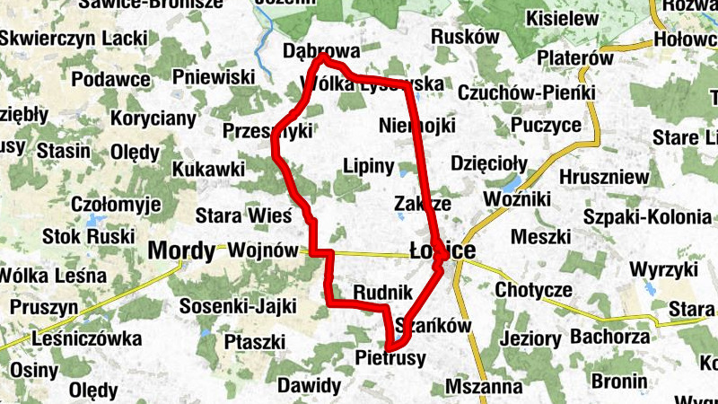 Łosice - Orchidea - Kościół pw. Świętego Zygmunta - Kaplica dojazdowa