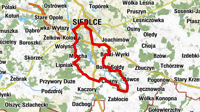 Siedlce - Kaplica dojazdowa