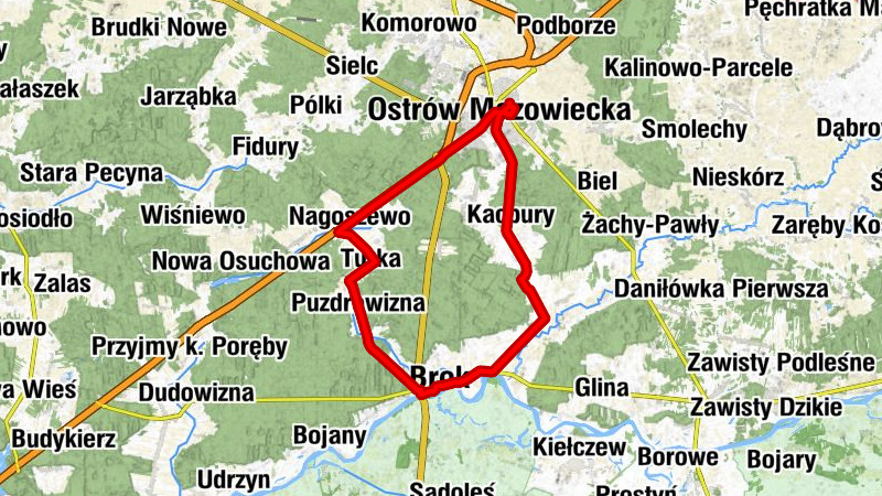Osiedle Widnichowska - Ostrów Mazowiecka - Kościół pw. Świętego Andrzeja Apostoła - Brok