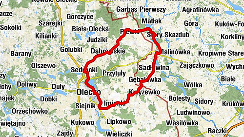 Dąbrówki - Plewki - Dąbrowskie - Olecko