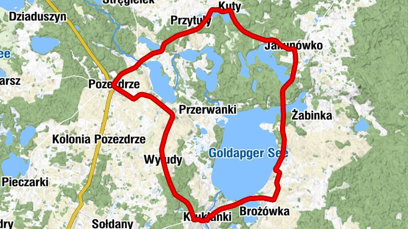 Kruklanki - Cerkiew Prawosławna Św. Dymitra - Jeziorowskie - Kościół pw. Świętego Maksymiliana Kolbego