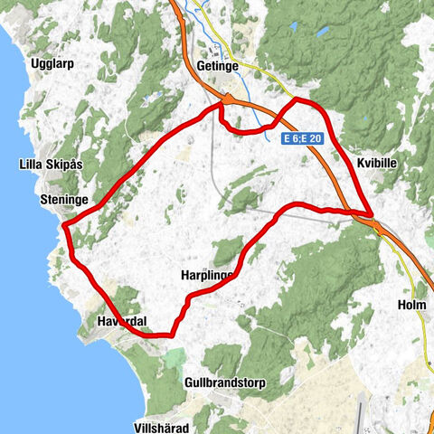 Skogby - Harplinge - Mangold Haverdal - Halmstads kommun