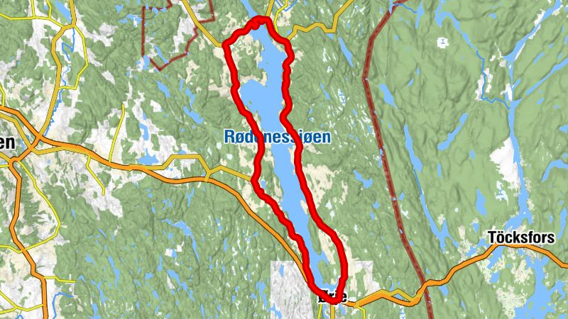 Marker - Kroksund - Degnes - Skislett