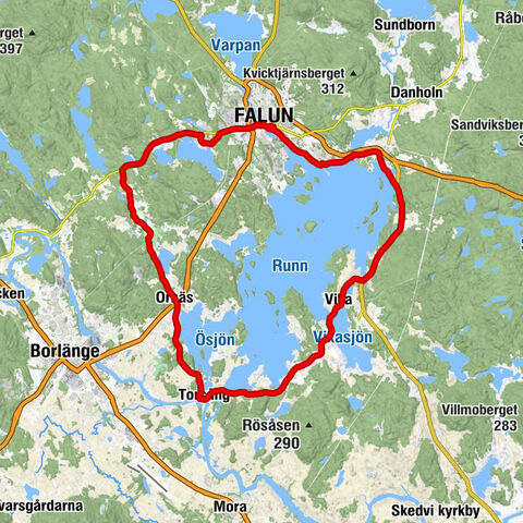 Falun - Önsbacken - Vika Kyrka