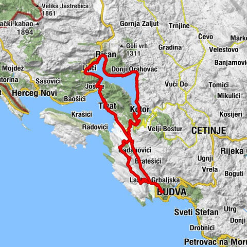 Budva - Crkva svetog Križa - Crkva sv. Mihovila - crkva svete Ane