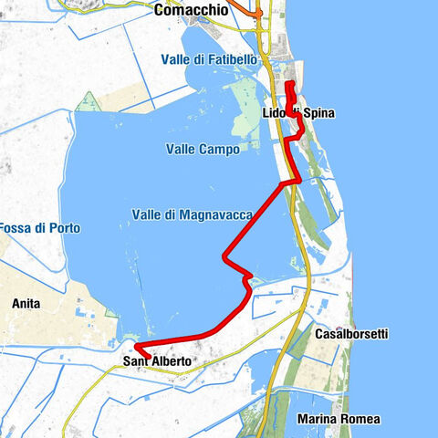Comacchio - Lido di Spina - Quartiere Le Valli - Lido degli Estensi