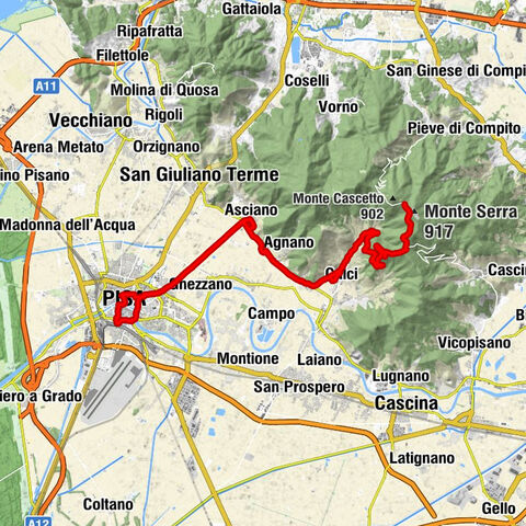 San Martino - Punta San Bernardo - Passo Prato Ceragiola - Sant'Antonio