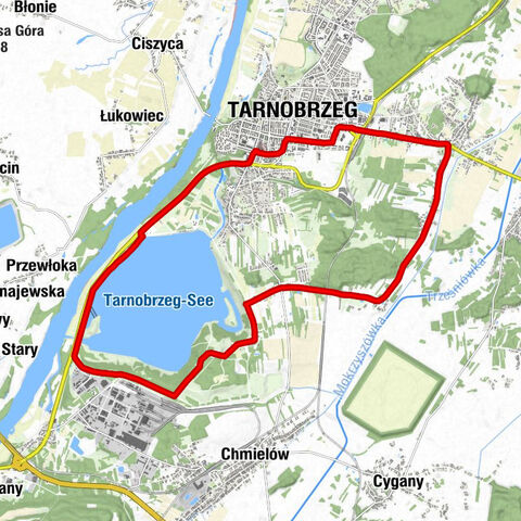 Wielopole - Bar u Piotra - Kościół pw. Chrystusa Dobrego Pasterza - Tarnobrzeg