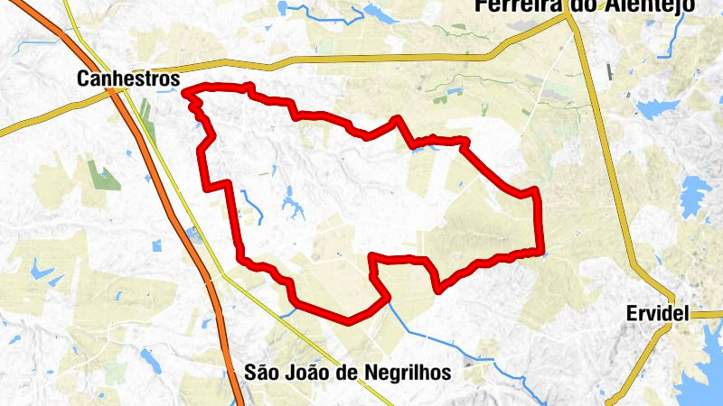 A Cerca - Fortes Velhos - Aldeia de Ruins - Olhas
