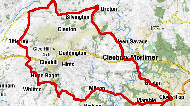 Clows Top - Saint Mary - May Hill - Mamble