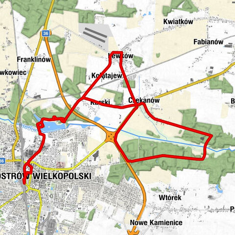 Ostrów Wielkopolski - Kościół pw. Świętego Antoniego Padewskiego - Kościół pw. Świętego Wojciecha