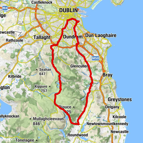 Sandymount - Church of the Three Patrons - Kingdom Hall of Jehovah's Witnesses - Robber's Pass Hill