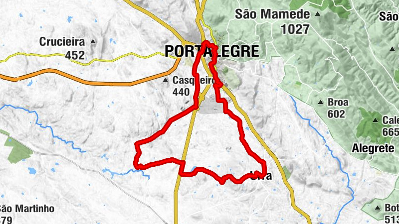 Portalegre - O Alvaro - Igreja de São Tiago - Casa Mortuária - Capelinha da Nossa Senhora de Santana