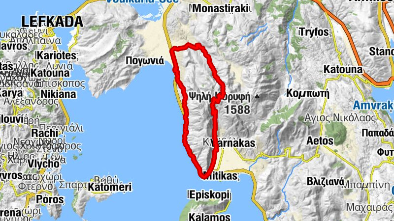 Πάλαιρος - Σκλάβαινα - Άγιος Βλάσιος