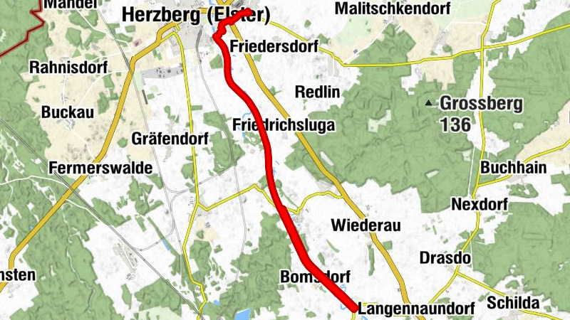 Alt Herzberg - Herzberg (Elster) - BlauHaus ElsterPark - Bomsdorf