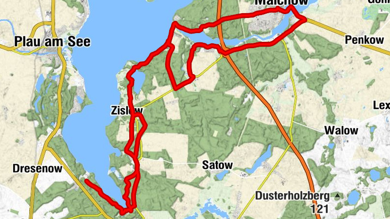 Zislow - Suckow - Bad Stuer - Malchow