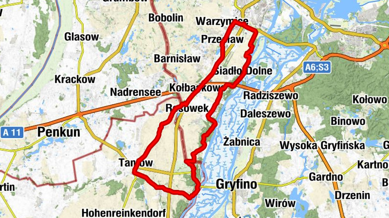 Mescherin - Kościół Nawiedzenia Najświętszej Maryi Panny - Gedächtniskirche - Dorfkirche Mescherin