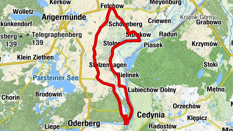 Felchow - St. Annen - Dorfkirche Hohensaaten - Haus am Strom