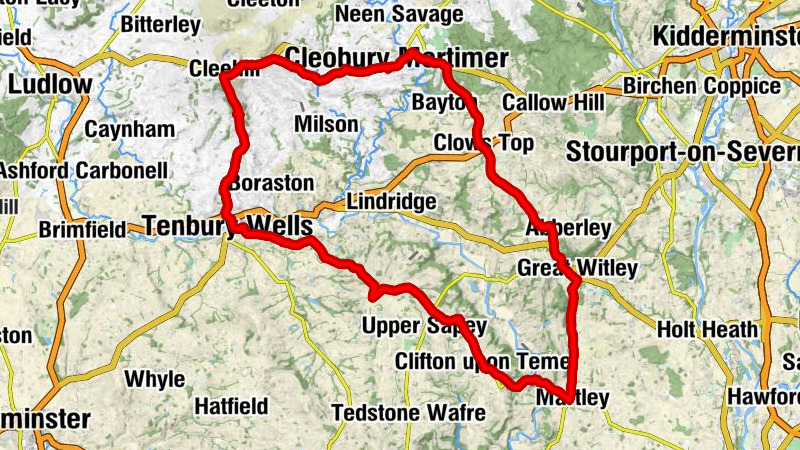 The Lamp - Church Hill - Clows Top - Cleobury Mortimer