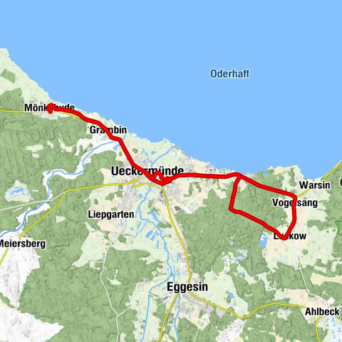 Mönkebude - Ueckermünde - Marienkirche - Kreuzkirche